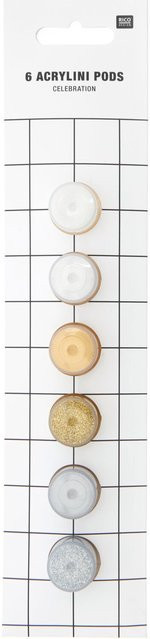 Rico Design Acrylini Pods Celebration in Multicolour aus Kunststoff - Bild 1