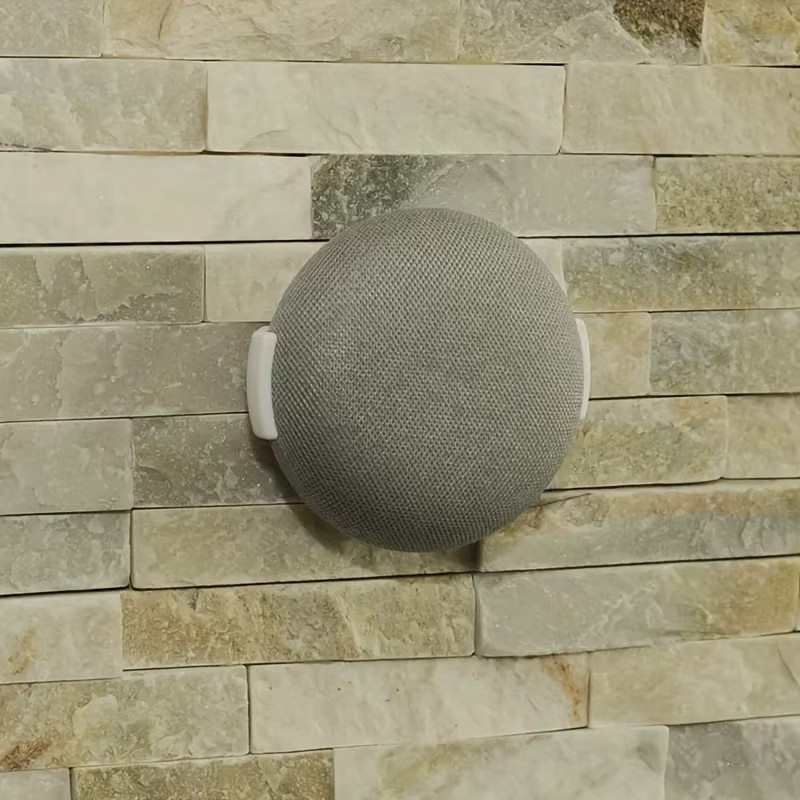 Wandhalterung für Google Nest Mini Smart Speaker aus Kunststoff - Bild 1