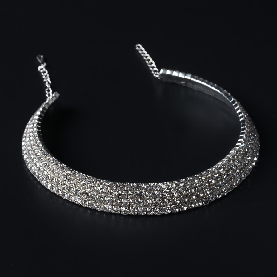 Schmuck-Set, Silber, Kupfer, Zirkonia, Kristall, Damen - Bild 2