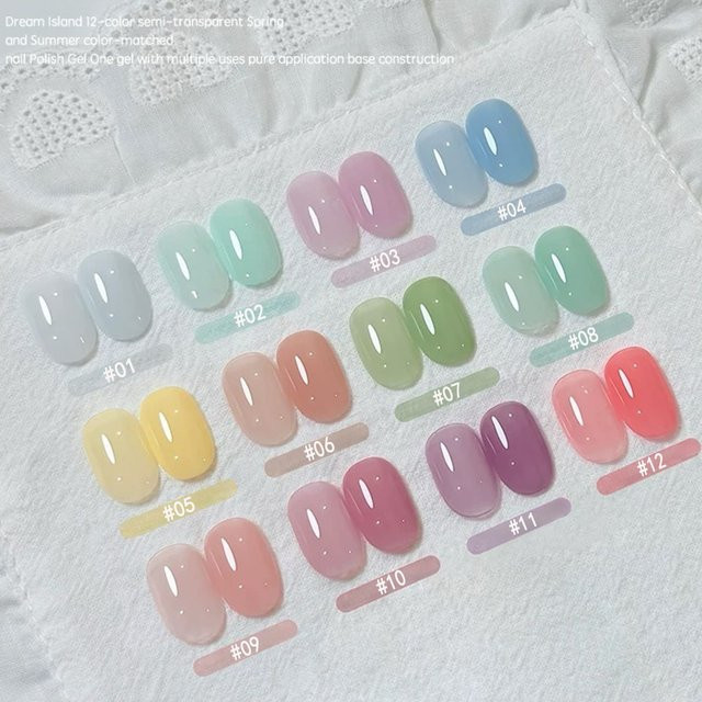 MIANEL Vitality Milk Candy Serie Gel-Nagellack, glänzend - Bild 1