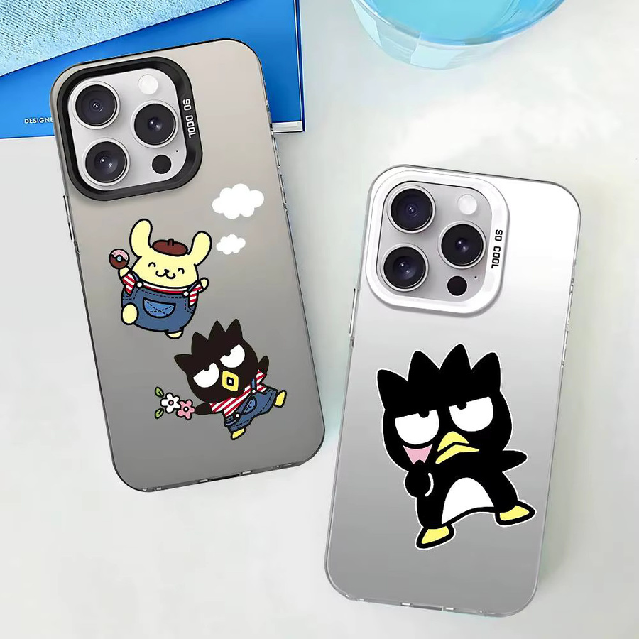 Moetch Maru Kawaii Handyhülle für iPhone 11 bis iPhone 17 Pro Max Plus, stoßfeste Rückseite, Farbe Silber - Bild 3
