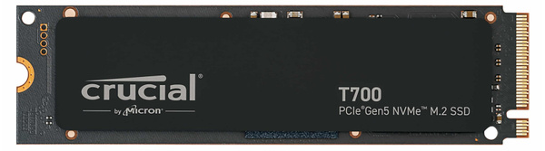 Crucial T700 M.2 SSD 2 TB mit bis zu 12400 MB/s