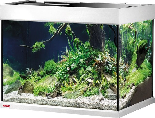 Eheim Aquarium Proxima ClassicLED Urban 175 mit Abdeckung in Schwarz und Grau - Bild 1