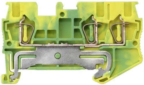 Siemens Schutzleiterklemme mit Federzuganschluss in Grün-Gelb, 50 Stück - Bild 1