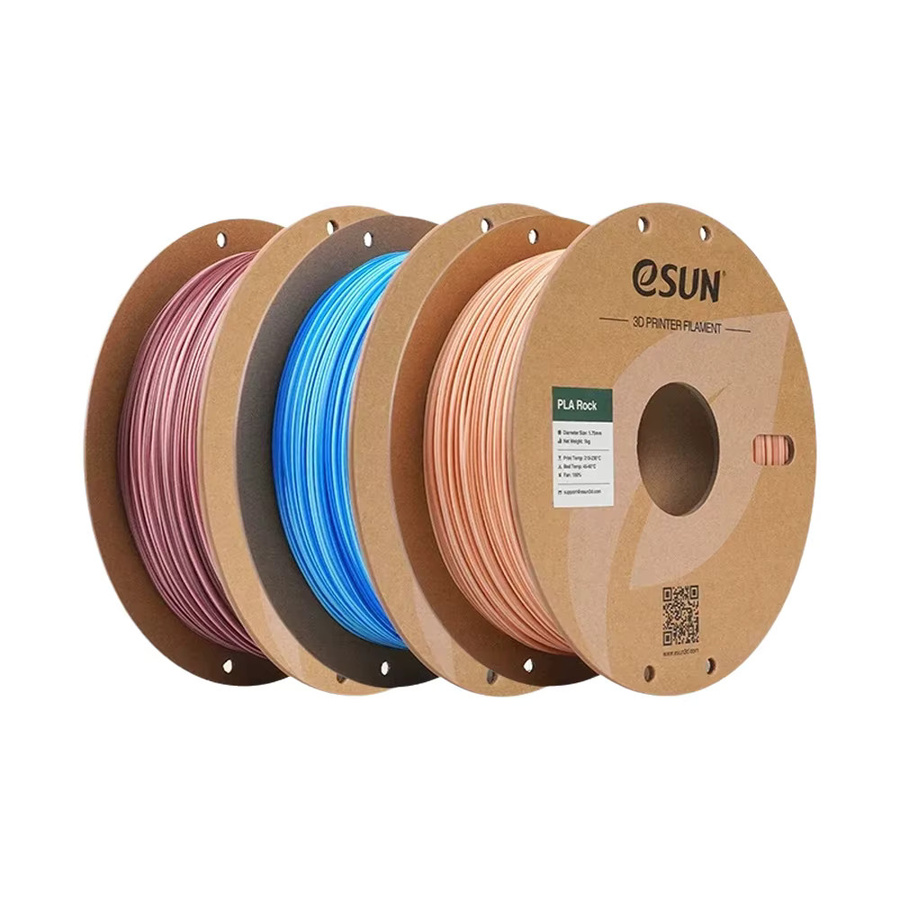 ESUN PLA-Rock 3D-Drucker-Filament Zweifarbig mit kreisförmiger Mattierung, 1 kg - Bild 1