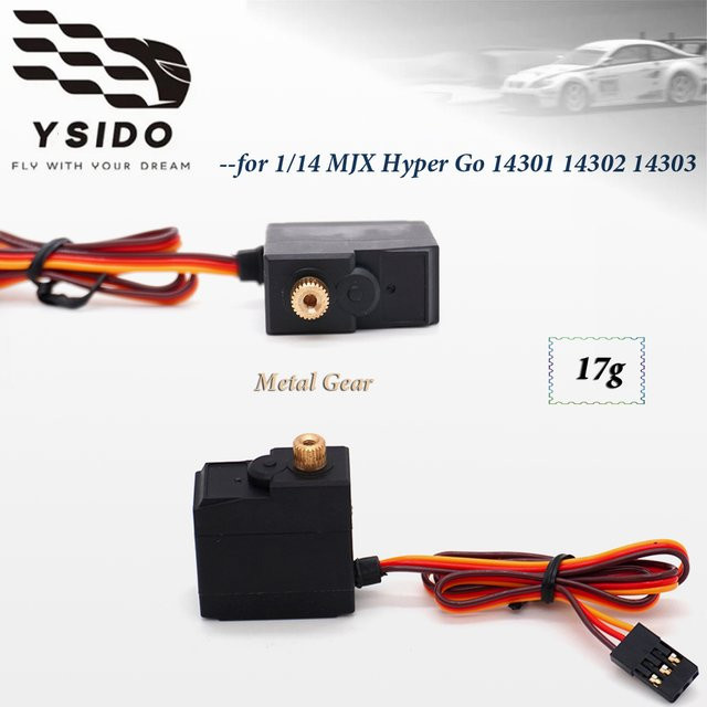 YSIDO Digitale Servos mit Metallgetriebe, 1:14, Zubehör - Bild 1