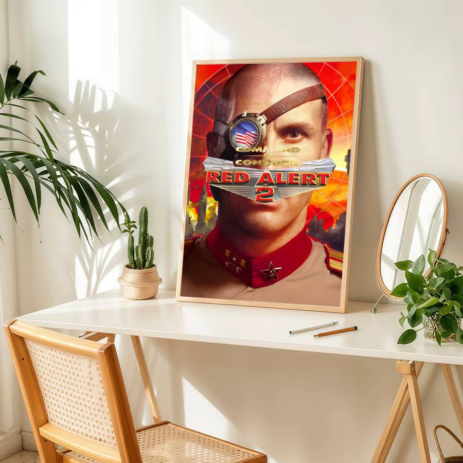 Beast Kingdom Command Conquer Red Alert Poster HD Art Wanddeko wasserfest B: 30,0 cm, H: 21,0 cm - Bild 5