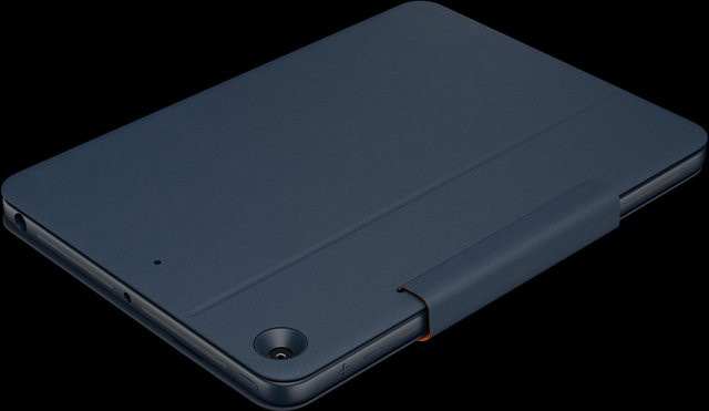 Logitech Rugged Combo 3 Tastatur-Schutzhülle für iPad 7. und 8. Generation in Blau mit deutscher QWERTZ-Belegung - Bild 1