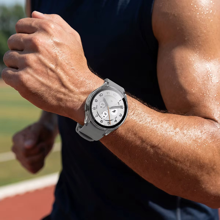 CAOWTAN Schutzhülle für Xiaomi Watch 5, Kunststoff, Schwarz, Unisex - Bild 4
