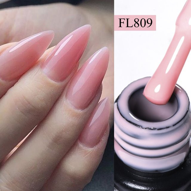 FOUR LILY Gel-Nagellack, Nude Pink, 10 ml - Bild 1