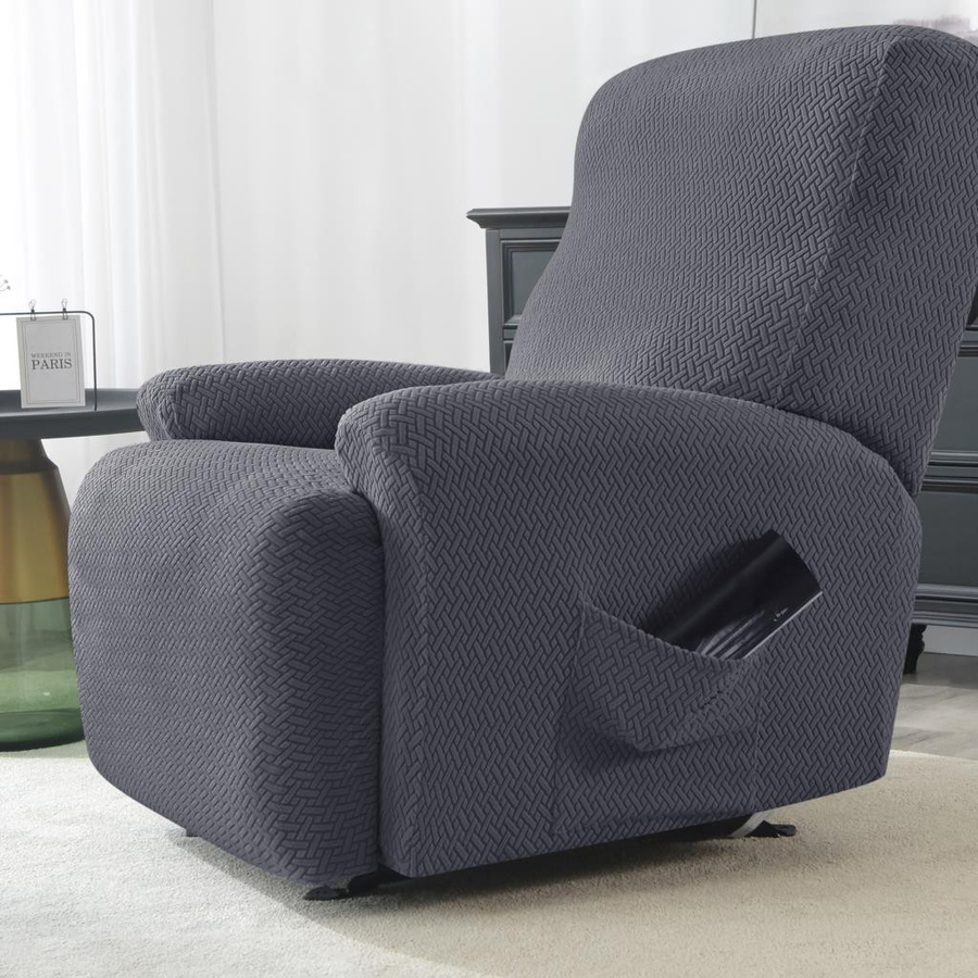 Yiran Furniture Stretch-Sofabezug für 2-Sitzer Liegesofas und Relax-Sessel aus Polyester - Bild 3