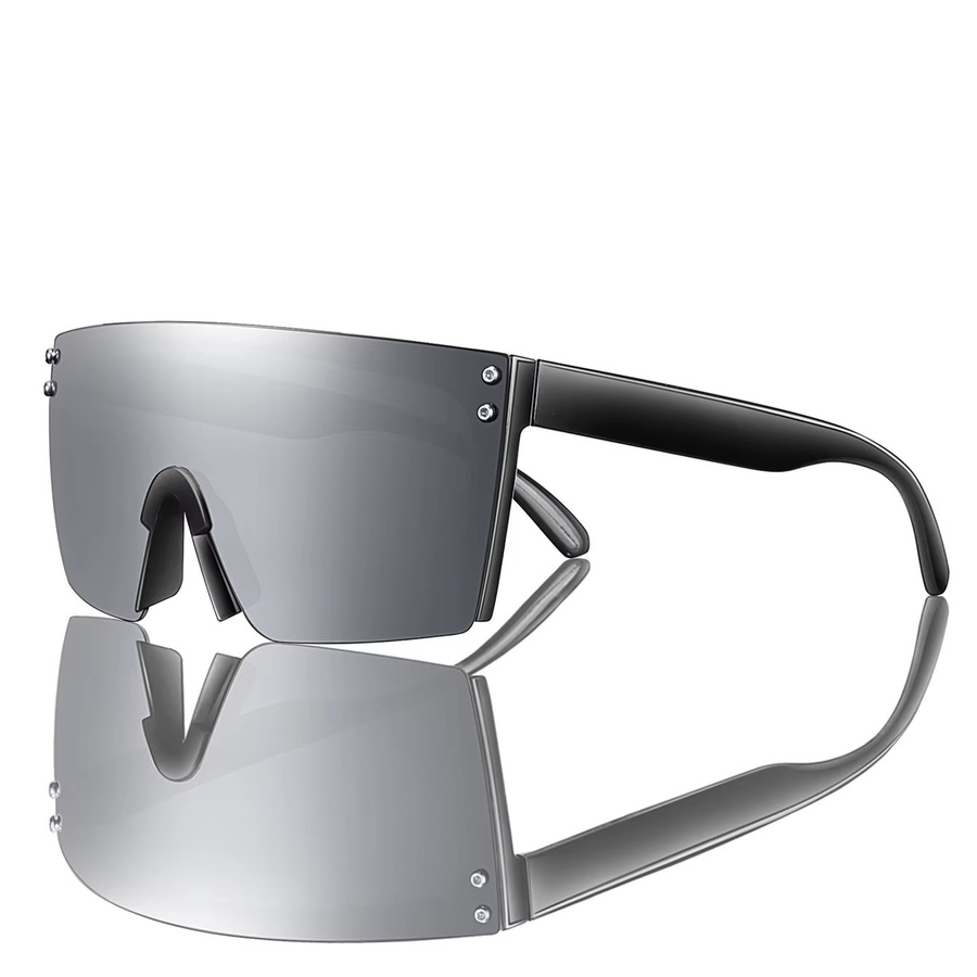 LOISRUBY Sportsonnenbrille, quadratisch, Unisex, Kunststoff - Bild 3