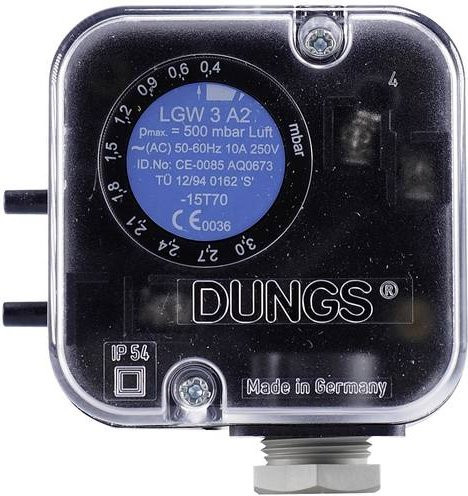 Jumo Druckregler 00380641 in Schwarz mit 1 Wechsler und maximal 150 bar - Bild 1