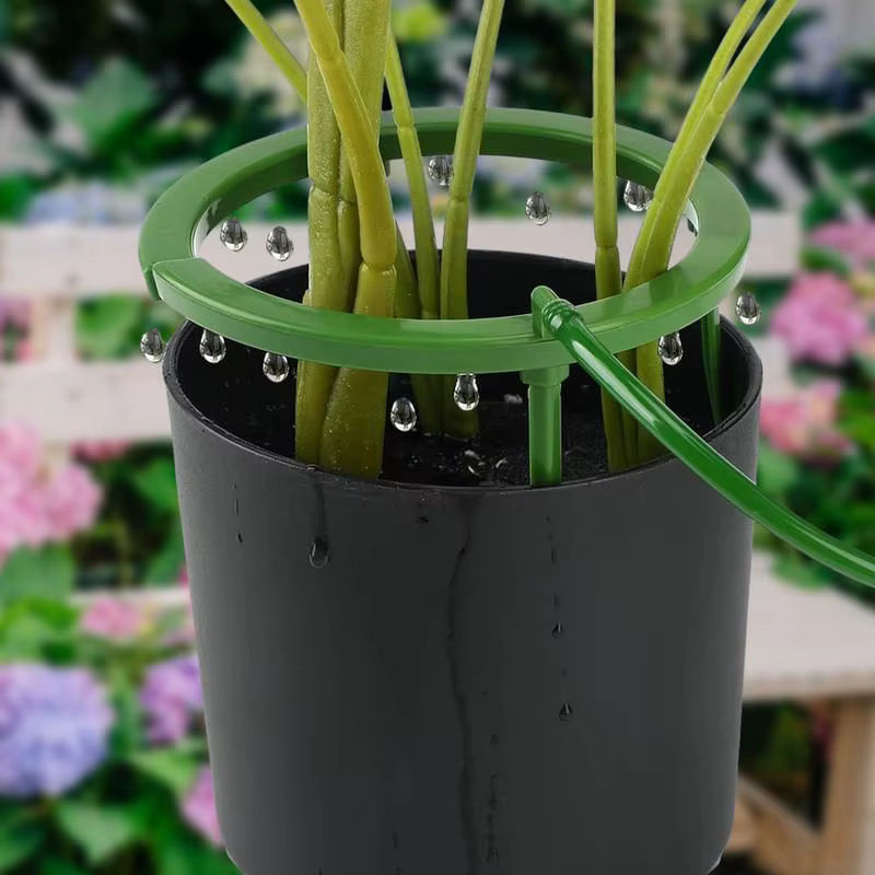 WaterRing Tropf-Bewässerungssystem in Grün für Garten und Pflanzen - Bild 3