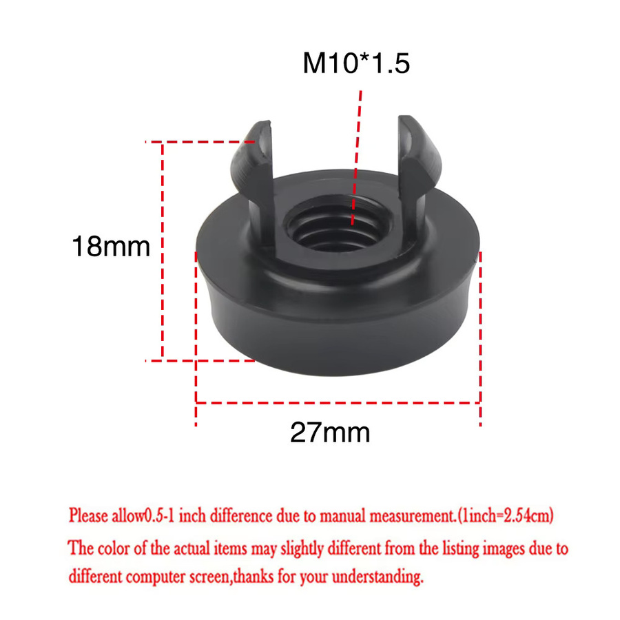 mrhello Schaltkopf-Begrenzer und Schalthebel-Adapter für Honda Civic 2014+, Gang-Adapter M10*1.5, Schwarz - Bild 2