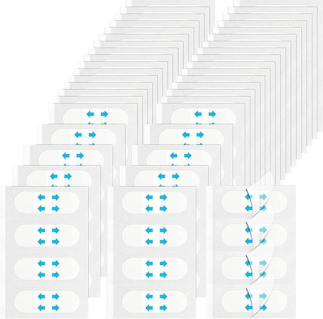 Face Lifting Tape, Transparent, für Gesicht, Augen & Hals, 120 Stück - Bild 1