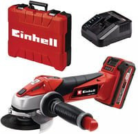 Einhell Power X-Change Akku-Winkelschleifer TE-AG 18/115 Li Kit, 18V, Rot - Bild 1