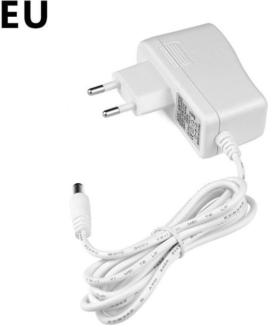 AIMINGTE Netzteil DC 12V 2A Transformatoren Adapter mit EU-Stecker in Weiß für LED Streifen - Bild 1
