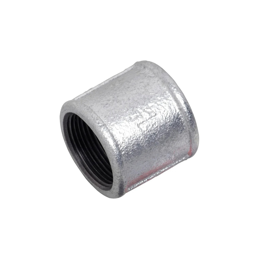 LUX-TOOLS Muffe Kopplung aus Kunststoff in Silber mit beidseitigem IG 38,9 mm (1 1/4 Zoll) - Bild 2