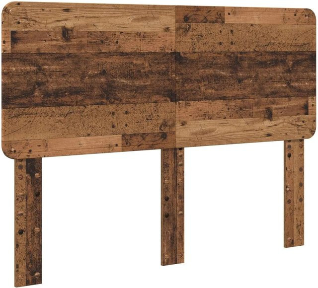vidaXL Kopfteil aus Holzwerkstoff in Altholz-Optik, Farbe: Braun, Breite: 140 cm - Bild 1