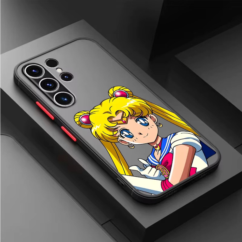 Anime Sailor Moon Handyhülle für Samsung Galaxy S26 S25 S24 S23 S22 S21 S20 Ultra Plus FE und Note 20 in Multicolour - Bild 2