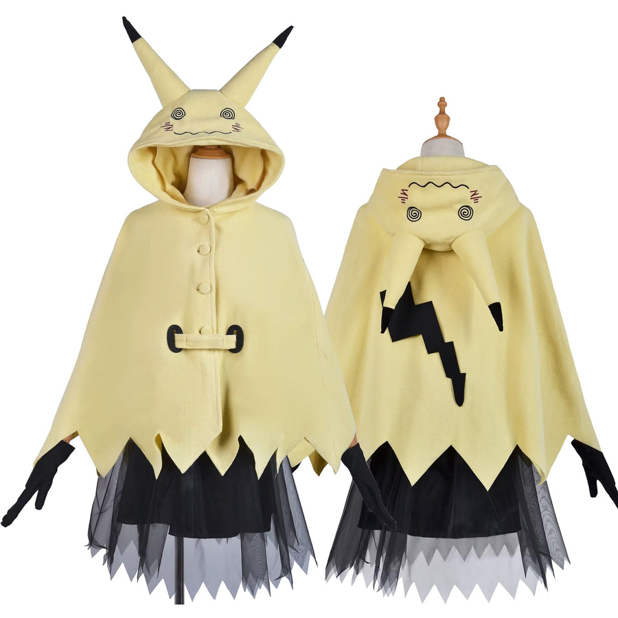Bandai Mimikyu Cosplay Kostüm, Pokémon, Unisex, Plüsch / Textil - Bild 2