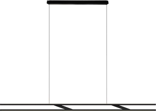 Oligo Linto Fix LED-Pendelleuchte in Schwarz matt mit dimmbarer Casambi-Steuerung und 2700K Lichtfarbe - Bild 1