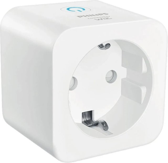 Philips Smart Matter Steckdose Typ F mit Energieverbrauchsmessung in Weiß - Bild 1