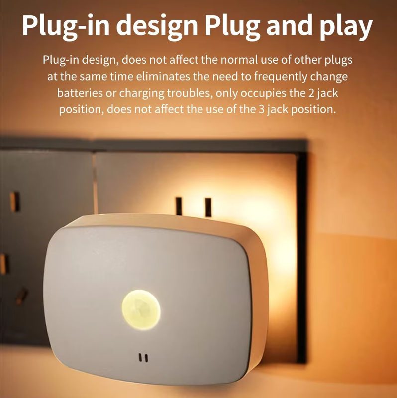 AVACOM LED Nachtlicht mit Bewegungsmelder, dimmbar und 3-farbig, Plug-in Modell in Weiß - Bild 5