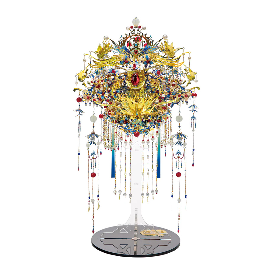 MU Phoenix Crown, 3D-Metallpuzzle, Fantasy, Metall - Bild 5