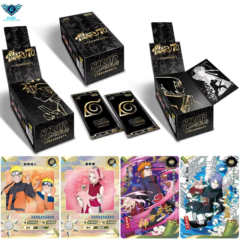 KAYOU Naruto Karten Booster Box, Anime TCG, Kinderspielzeug - Bild 3