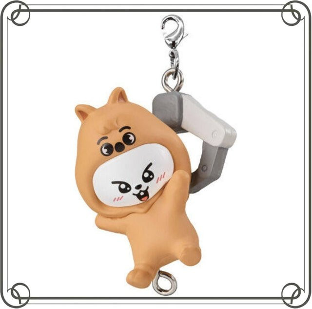 BANDAI Tiermodellierungsserie Verbindungsanhänger Gashapon Sammlermodell Spielzeug, Tiere, Kunststoff, Braun - Bild 1