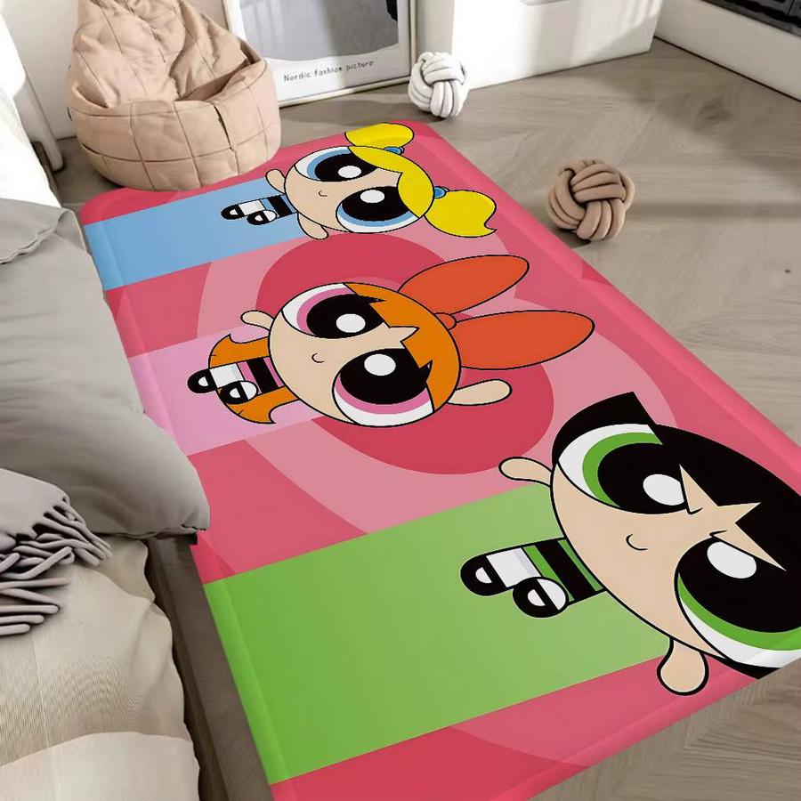 Rutschfeste Badezimmermatte The Powerpuff Girls von Potdemiel in Multicolour, B/T: 60 x 40 cm - Bild 4