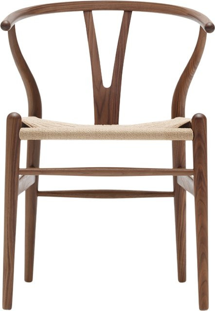 Carl Hansen & Søn CH24 Y Wishbone Stuhl aus Eiche und Papierkordel in Braun - Bild 1