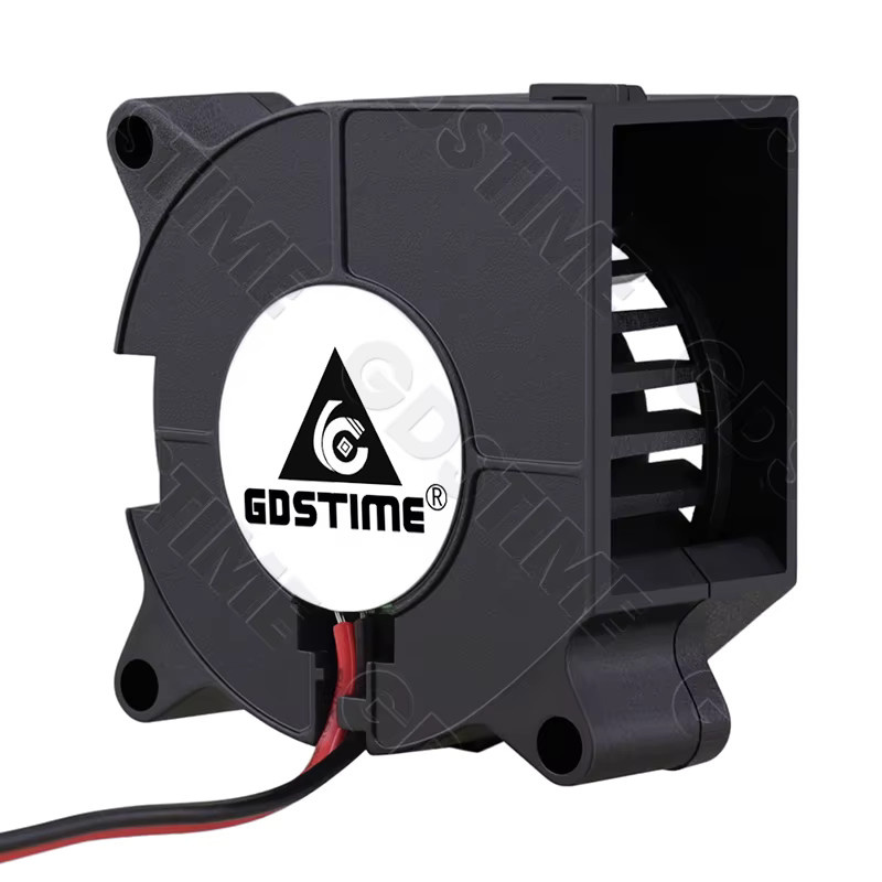 Gdstime Dual-Ball-Mikro-Turbo-Lüfter 4020 in Schwarz für 3D-Drucker und Grafikkarten, B: 40 mm, H: 40 mm, T: 20 mm - Bild 2