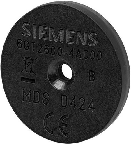 Siemens HF-IC Transponder in Schwarz 6GT2600-4AC00 - Bild 1