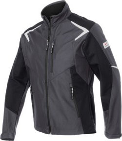 Kübler Softshell Jacke BODYFORCE anthrazit/schwarz Größe 3XL - Bild 1
