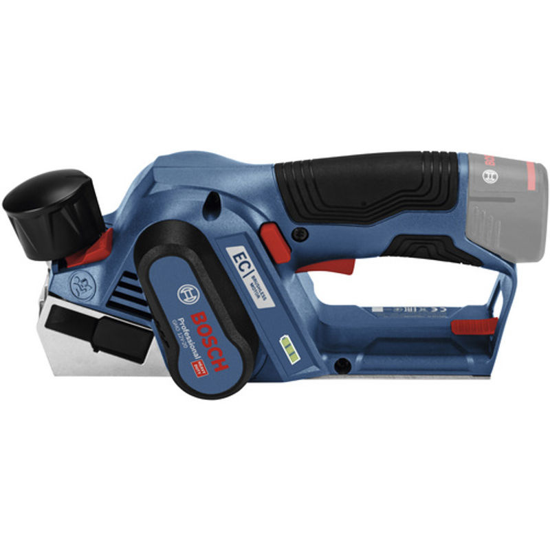 Bosch Akku-Hobel GHO 12V-20 Professional solo in Blau und Schwarz - Bild 3