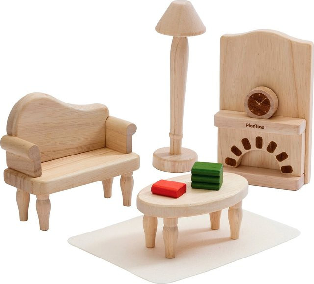 Plantoys Viktorianisches Wohnzimmer-Set, Holz, ab 3 Jahre - Bild 1