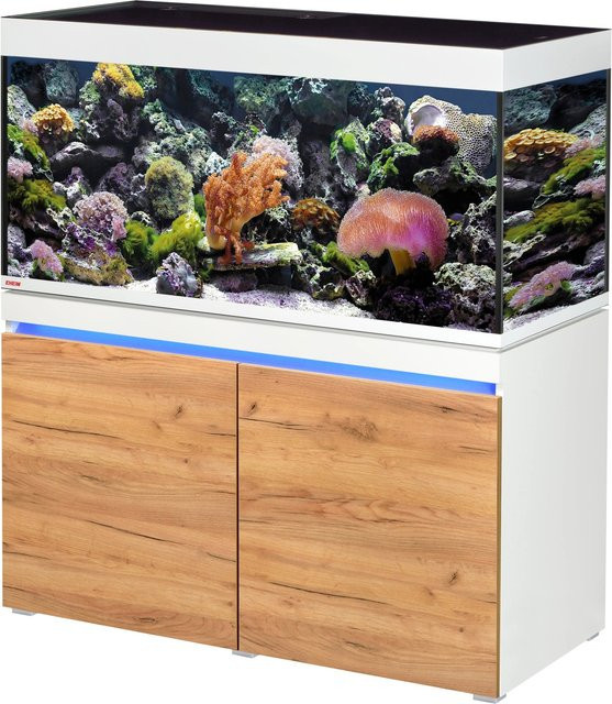 Eheim Aquarium-Kombination Incpiria Marine 430 in Alpin/Nature mit Weißglas - Bild 1