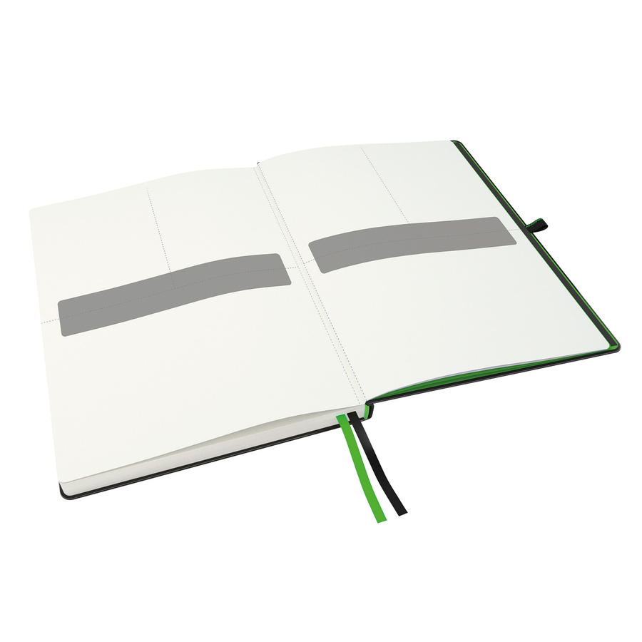 Leitz Complete Notizbuch DIN A5, schwarz, kariert, Hardcover mit 80 Blatt - Bild 2