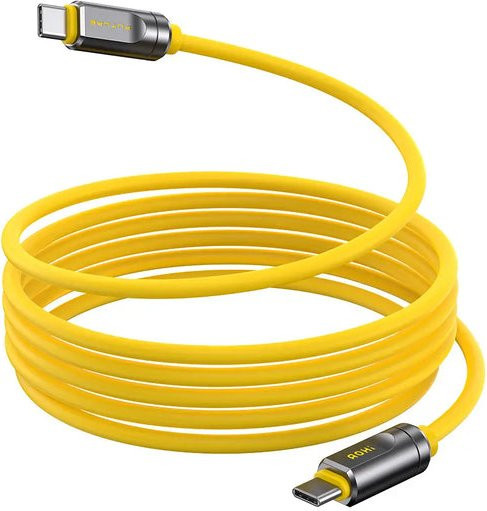 AOHI Adonis USB4 2.0 USB-C auf USB-C Kabel, 240W, 120Gbps, 8K, Gelb - Bild 1