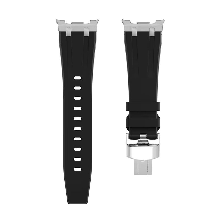 CAOWTAN Uhrenarmband Silikon, Faltschließe, Unisex - Bild 2