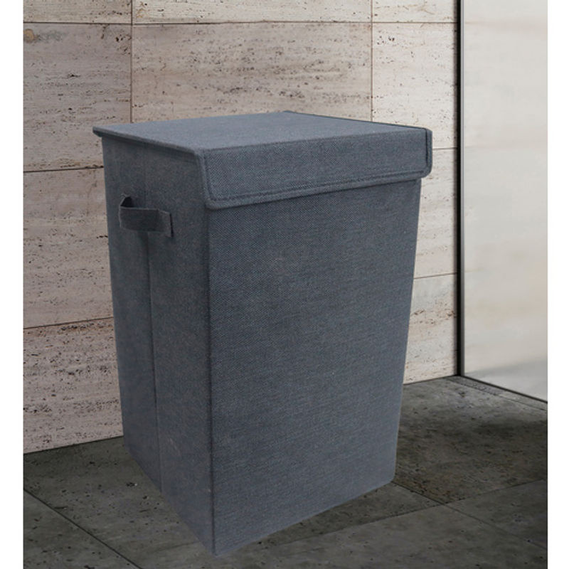 VCM Aufbewahrungsbox Dreso Stoffbox Anthrazit B/H/T: 30 x 50 x 30 cm - Bild 3