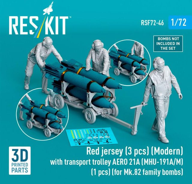 ResKit Models AERO 21A Transport Trolley, Fahrzeuge, 1:72 - Bild 1