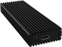 RaidSonic 60482 M.2 PCIe NVMe SSD Laufwerksgehäuse mit USB-C und USB 3.2 Gen 2 in Schwarz - Bild 1