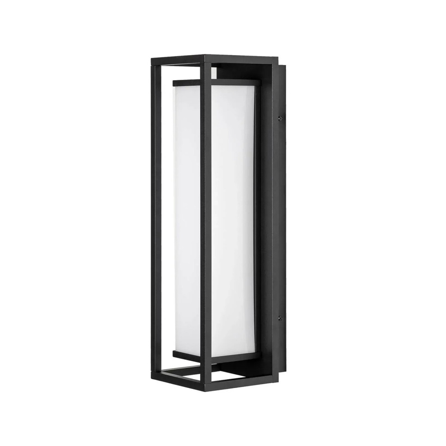 Lucande LED Außenwandleuchte Banetti in Schwarz, Modernes Design aus Aluminium und Kunststoff, IP54 Spritzwassergeschützt, 1-flammig - Bild 2