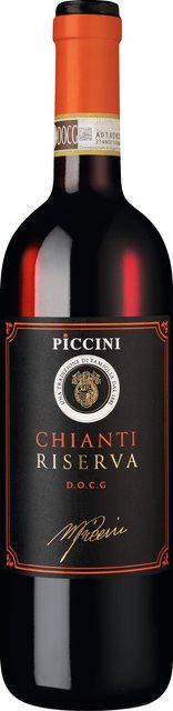 Piccini Rotwein Sangiovese Chianti Riserva, Toskana, 2022, trocken, 0,75 l - Bild 1