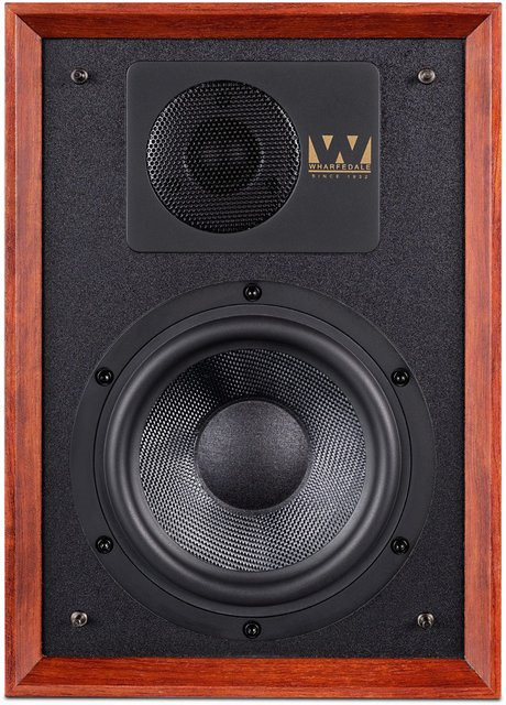 Wharfedale Denton 85th Anniversary Regallautsprecher Paar in Mahogany Red - Bild 1