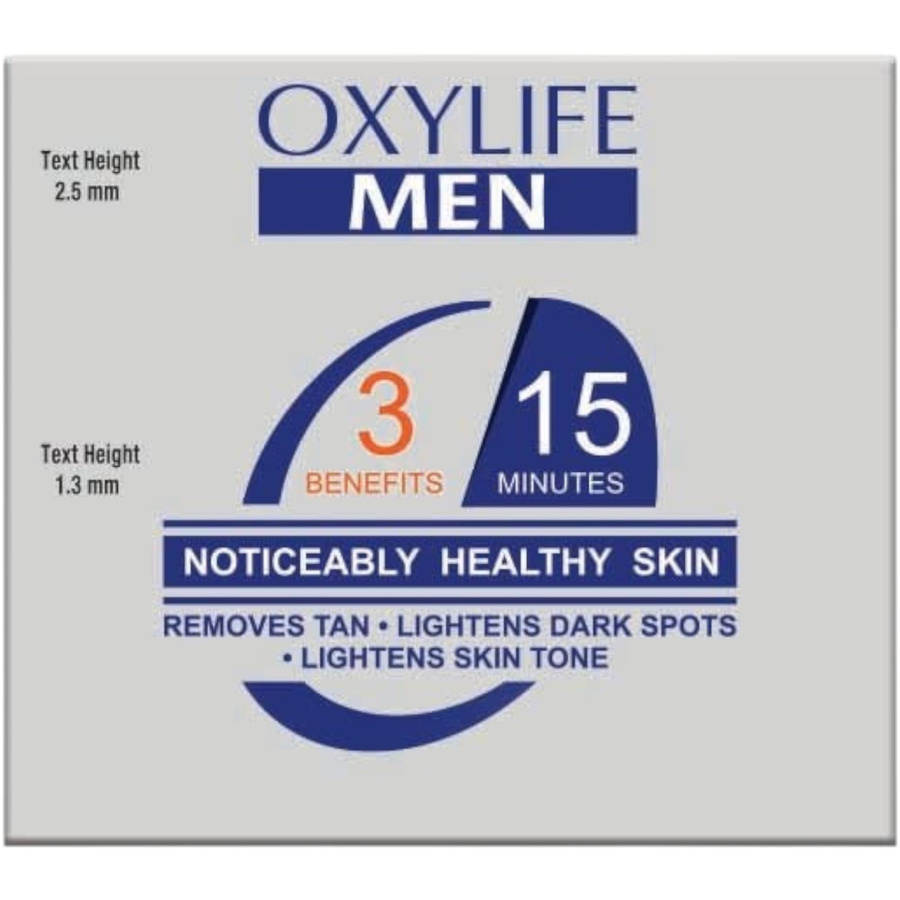 Oxylife Men Aufhellungscreme für das Gesicht, 150g, Herren - Bild 2